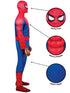 Adult Spider-Man Brand New Day deluxe muscle-padded jumpsuit costume with mask