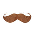 Brown English Moustache