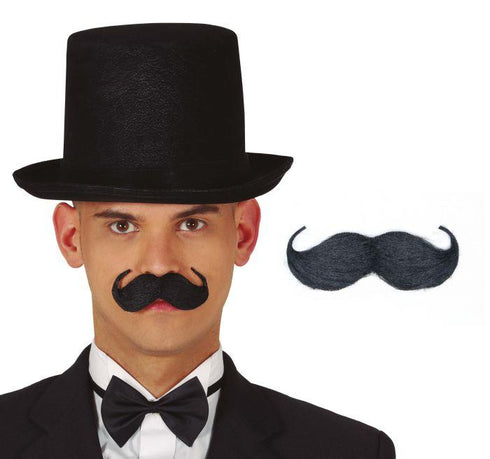 Black English Moustache