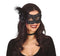 Black Mask with Feather