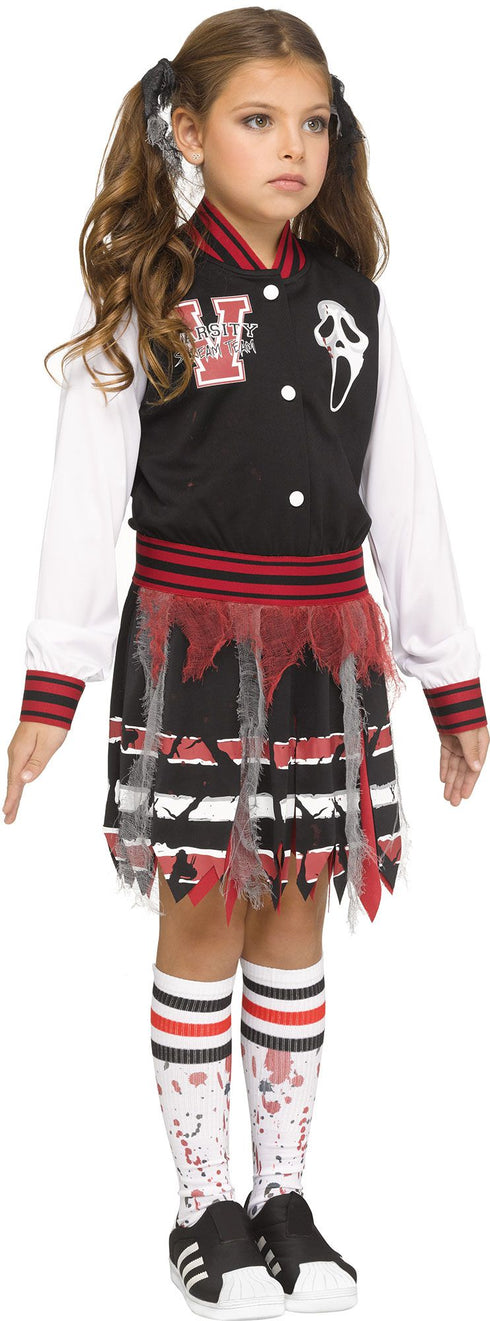 Ghost Face Scream For The Team Girls Costume