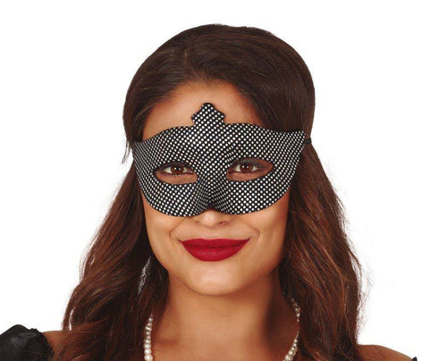 Black/Silver Mask