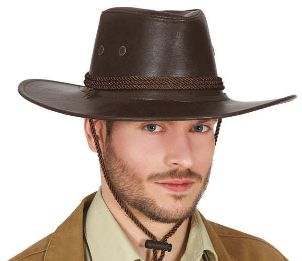 Cowboy Brown Hat Similar/Leather