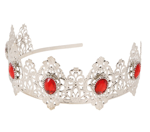 Princess Metal Silver Tiara