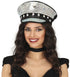 Police Cap With Diamonds - Adults
