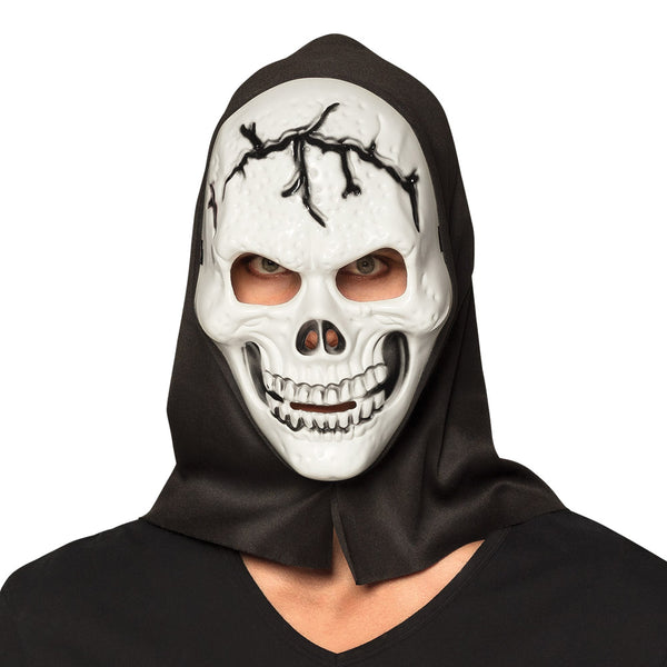Skull Face Mask with Hood