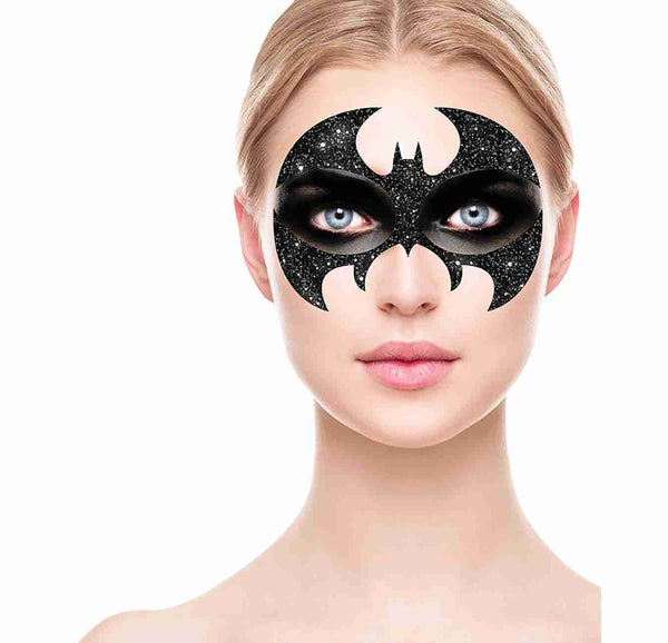 Bat Glitter Face Mask 20×20 cm