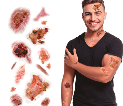 Tattoos With Infected Wounds 30X13cm