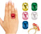 24 Assorted Gemstone Rings or Buy Single