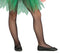 Black fishnet tights for girls aged 7–10 years, suitable for witch, vampire and children's Halloween fancy dress costumes.