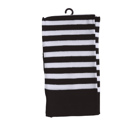 Child White Striped Tights