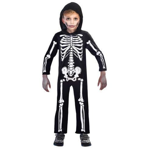 Skeleton Jumpsuit Costume