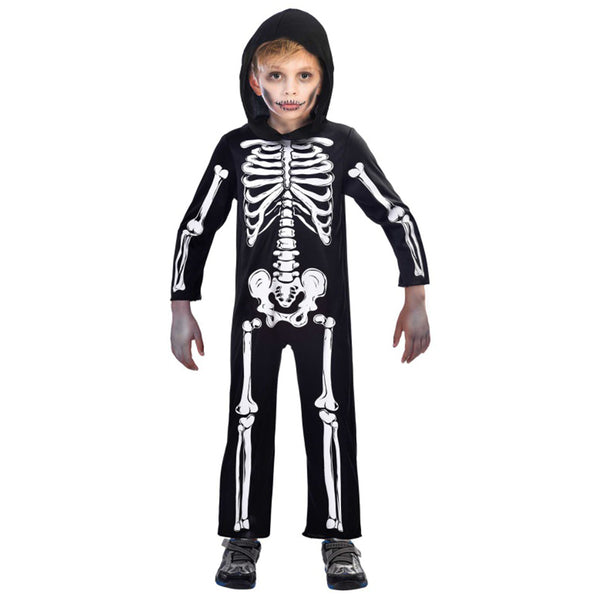 Skeleton Jumpsuit Costume