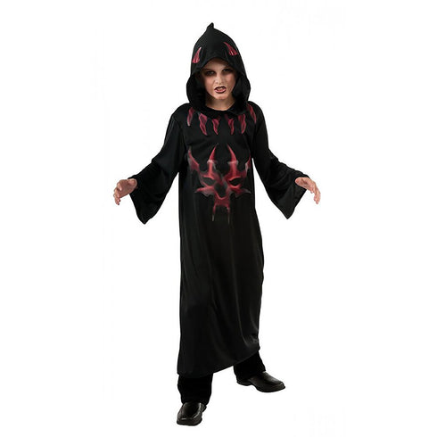 Devil Robe Black/Red Hooded Child Costume