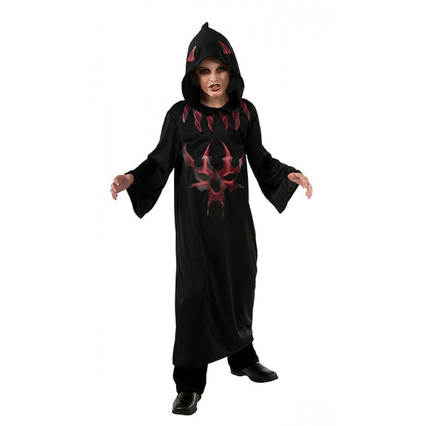 Devil Robe Black/Red Hooded Child Costume