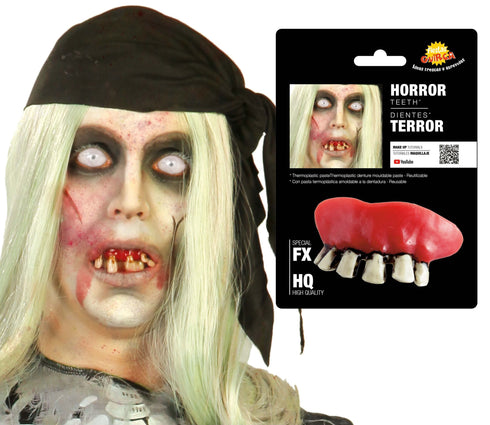 Zombie Teeth With Thermoplastic Paste