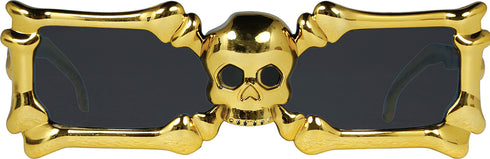 Golden Skeleton Goggles