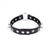Collar Choker Necklace, Spikes