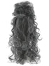 Grey Medeia witch beehive wig with long curls for Halloween