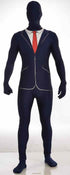 Tuxedo Lycra Bodysuit Costume