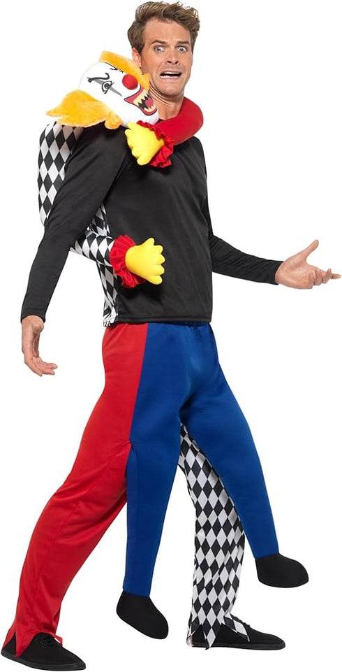 Piggyback Kidnap Clown Costume