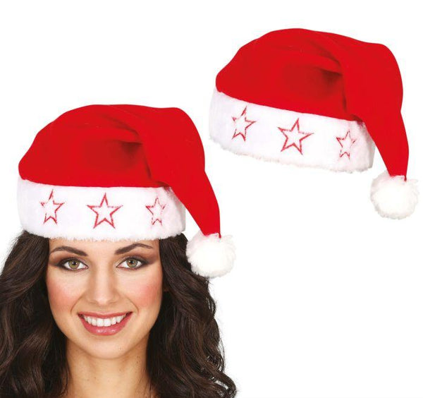 Santa Hat With Stars