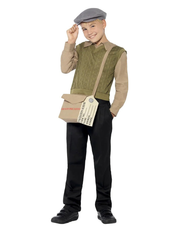 Evacuee Boy Kit Costume