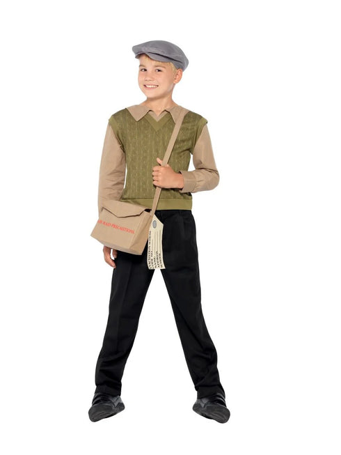 Evacuee Boy Kit Costume