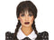 Black Braid Ladies Wig with Bangs