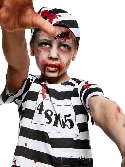 Zombie Convict Boy Costume