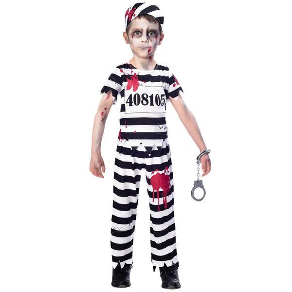Zombie Convict Boy Costume