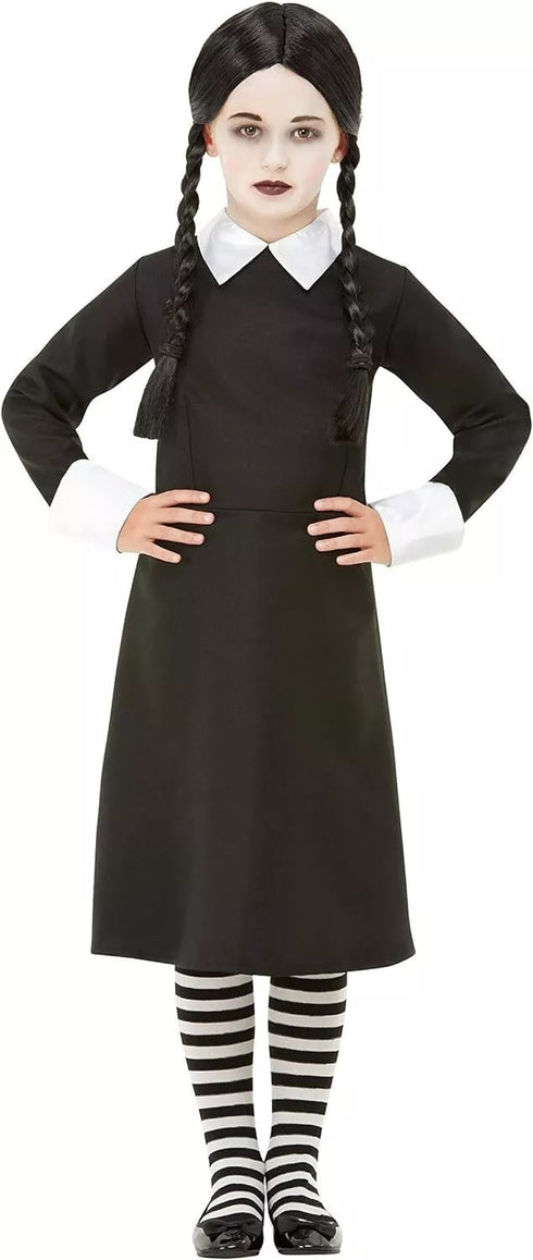 Gothic School Girl Costume, Black