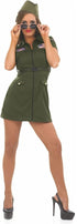 Womens Fighter Pilot Deluxe Costume