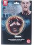 Smiffys latex exposed throat wound prosthetic with torn flesh detail