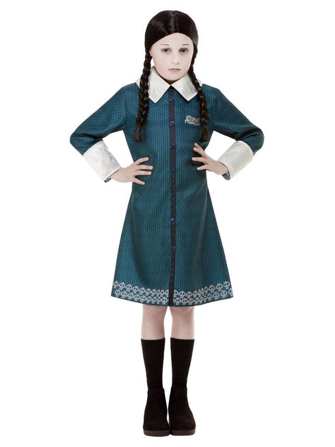 Addams Family Wednesday Costume, Girls