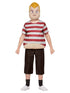 Addams Family Pugsley Costume, Burgundy