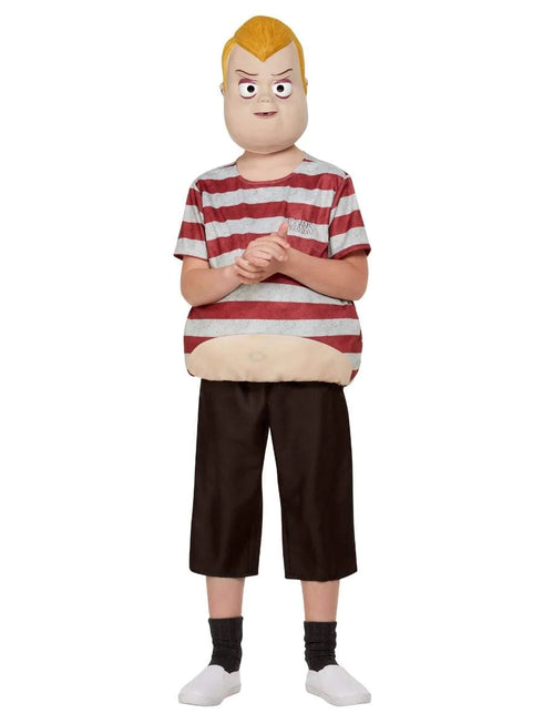 Addams Family Pugsley Costume, Burgundy