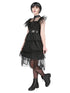 Gothic Prom Adult Costume – Wednesday Addams Family Costumes