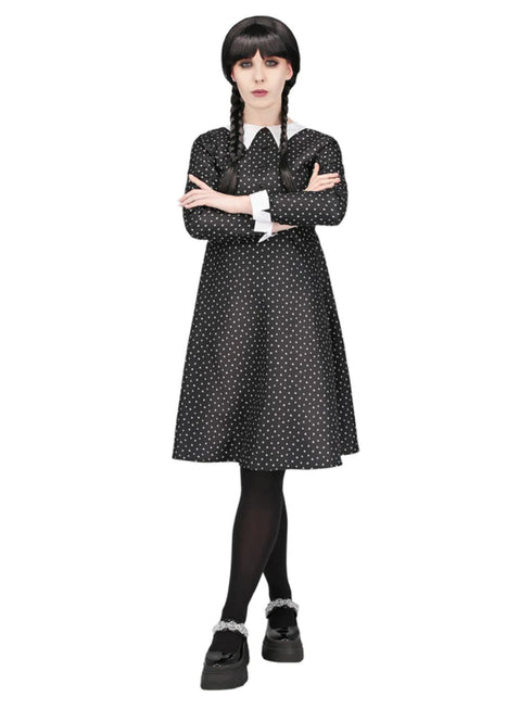 Adult Gothic School Girl Costume – Addams Family