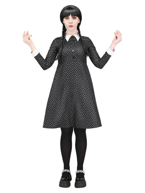 Adult Gothic School Girl Costume – Addams Family