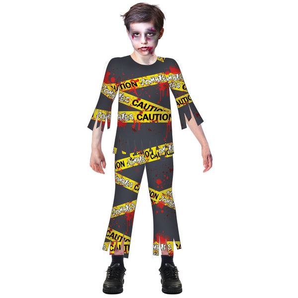 Caution Zombie Costume
