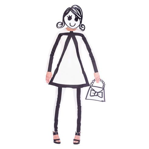 Stick Women Costume