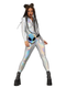 Fever Miss Whiplash Mirror Holographic Costume