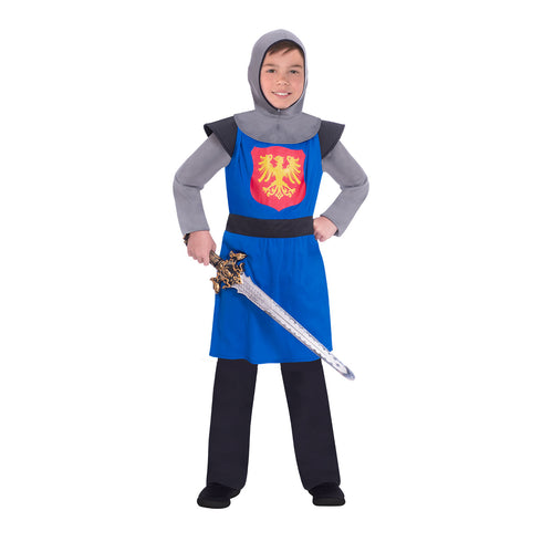 Medieval Knight Blue Costume