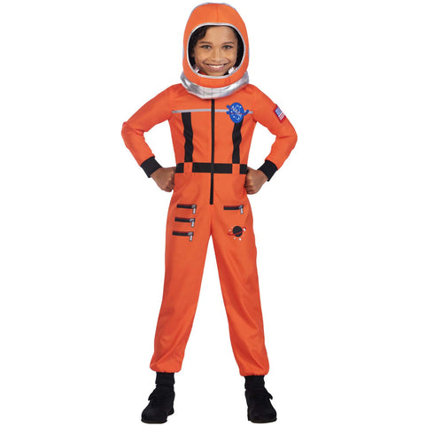 Space Suit Orange Costume
