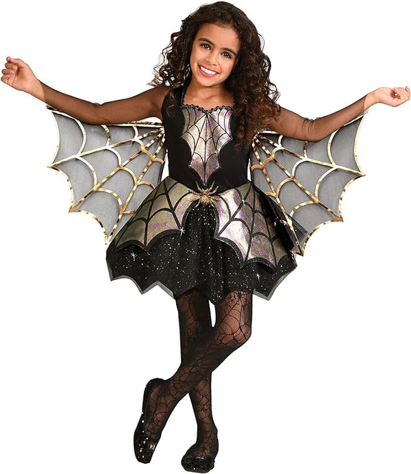 Iridescent Spider Web Girl Costume
