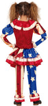 Patriot Clown Girls Costume