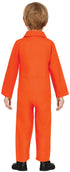 Inmate Child Orange Costume
