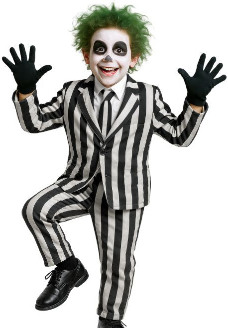 Ghost Skeleton Suit Boys Costume