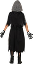 skeleton reaper children costume halloween outfit